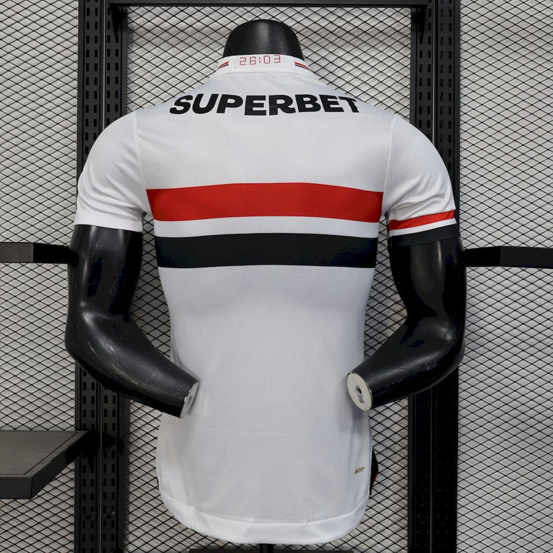 Camisa São Paulo Home 25/26 Newbalace - Jogador