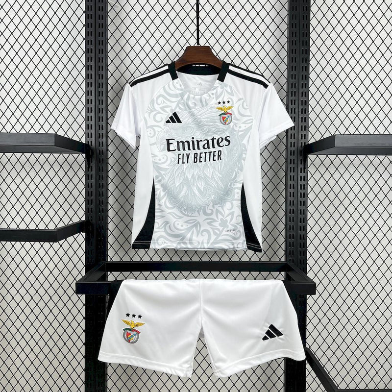Kit Infantil Benfica Away 25/26 Adidas