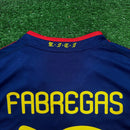 Camisa Seleção Espanha Retrô 2010 Fabregas
