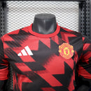 Camisa Manchester United Pre Jogo 25/26 Adidas - Jogador