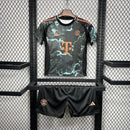 Bayern de Munique Infantil II 24/25 - Preto e Verde claro