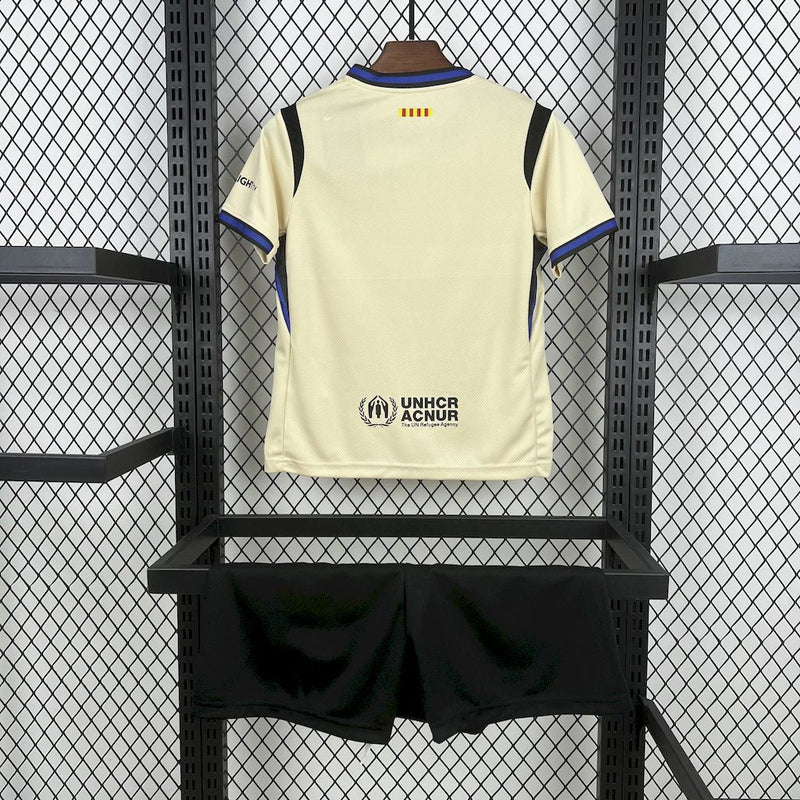 Kit Infantil Barcelona Away 25/26 Nike